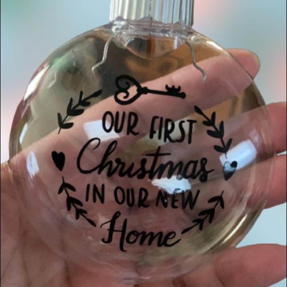 1st Christmas in our New Home ornament